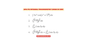 Integral-Trigonometri